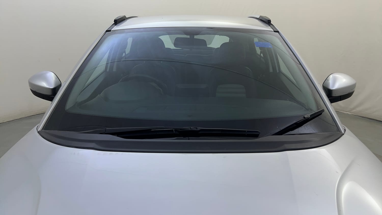 Used 2019 Tata Nexon XZA Plus Petrol Petrol Automatic exterior FRONT WINDSHIELD VIEW