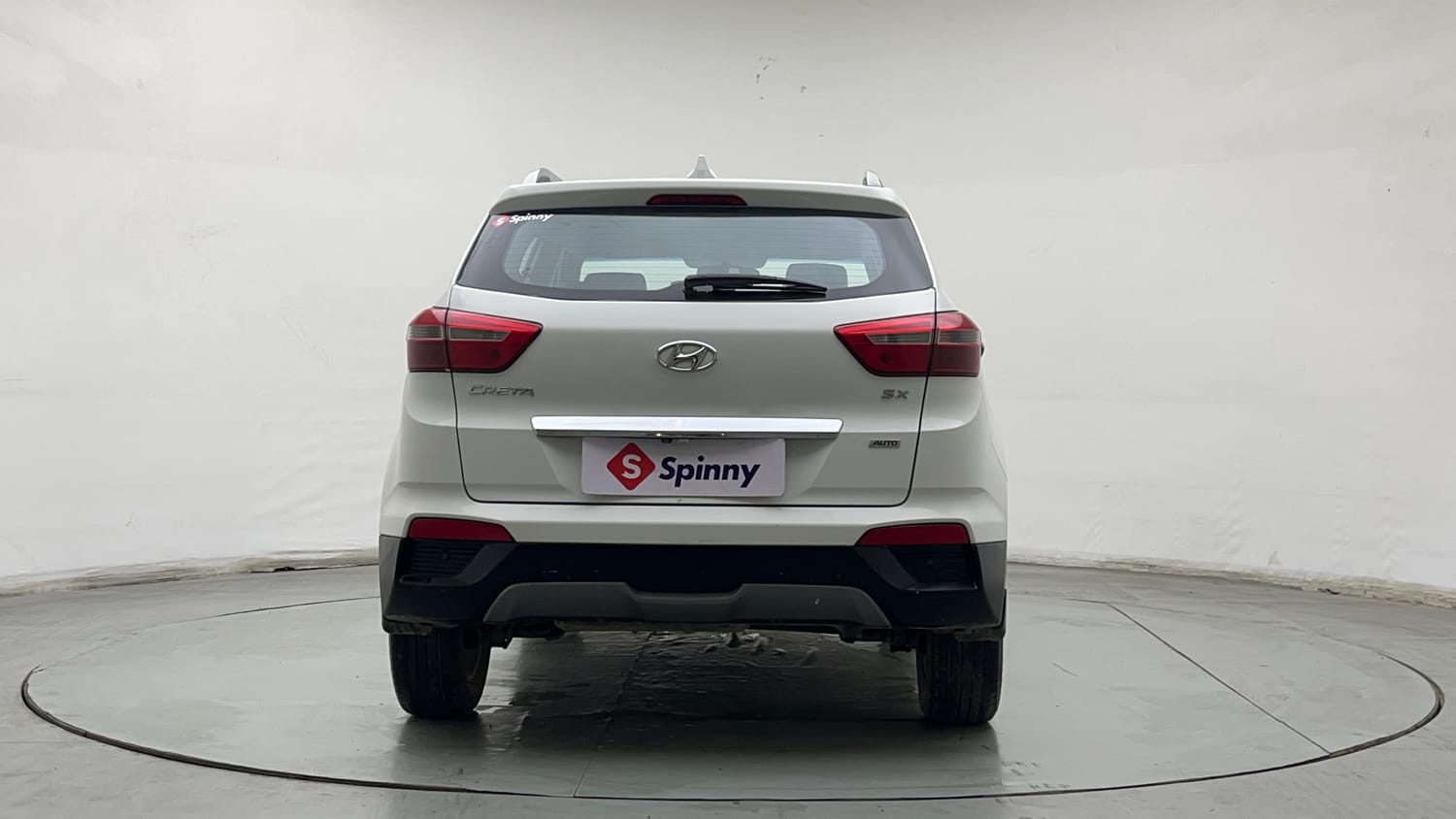 Used 2017 Hyundai Creta SX Plus 1.6 AT CRDI Diesel Automatic exterior BACK VIEW