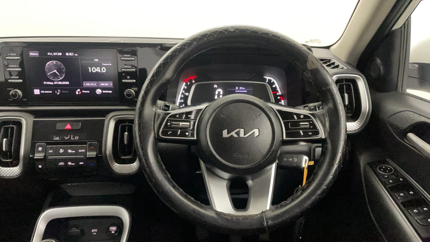 Used 2023 Kia Sonet HTK Plus 1.2 Petrol Manual interior STEERING VIEW