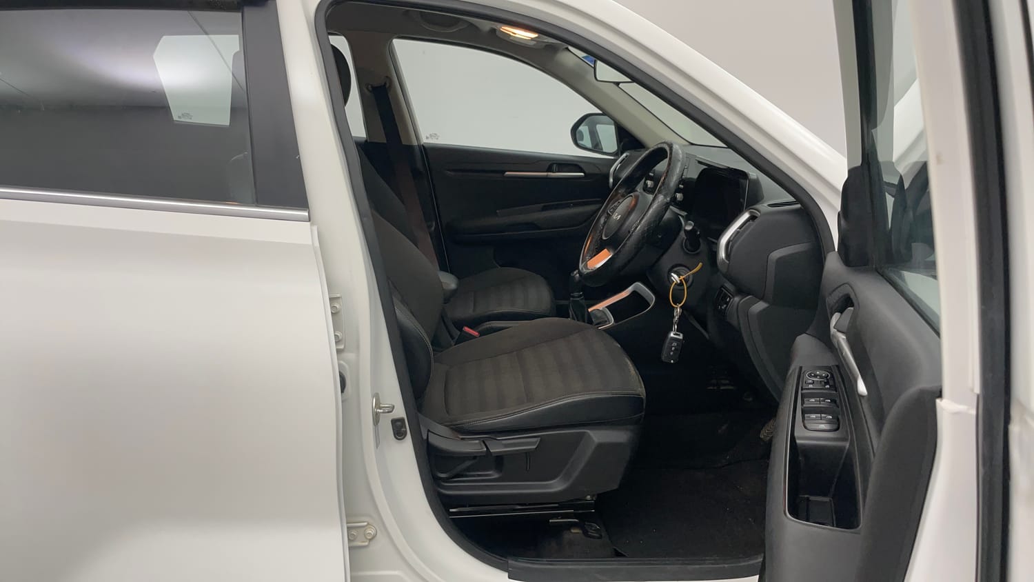 Used 2023 Kia Sonet HTK Plus 1.2 Petrol Manual interior RIGHT SIDE FRONT DOOR CABIN VIEW