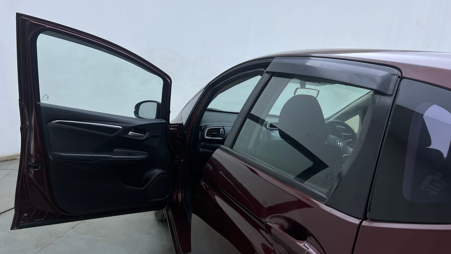 Used 2015 Honda Jazz VX Petrol Petrol Manual interior LEFT FRONT DOOR OPEN VIEW