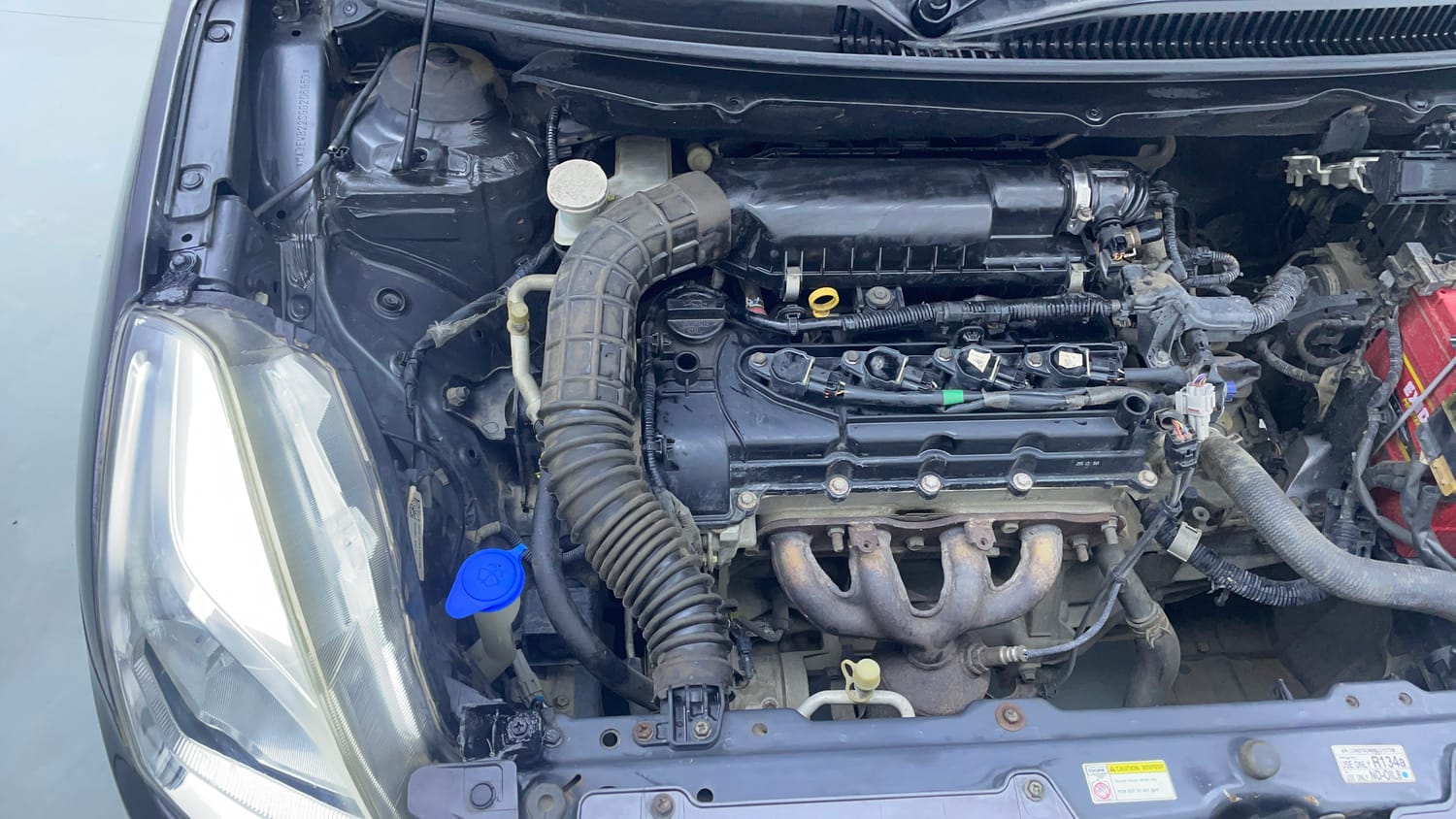 Used 2016 Maruti Suzuki Baleno Delta 1.2 Petrol Manual engine ENGINE RIGHT SIDE VIEW