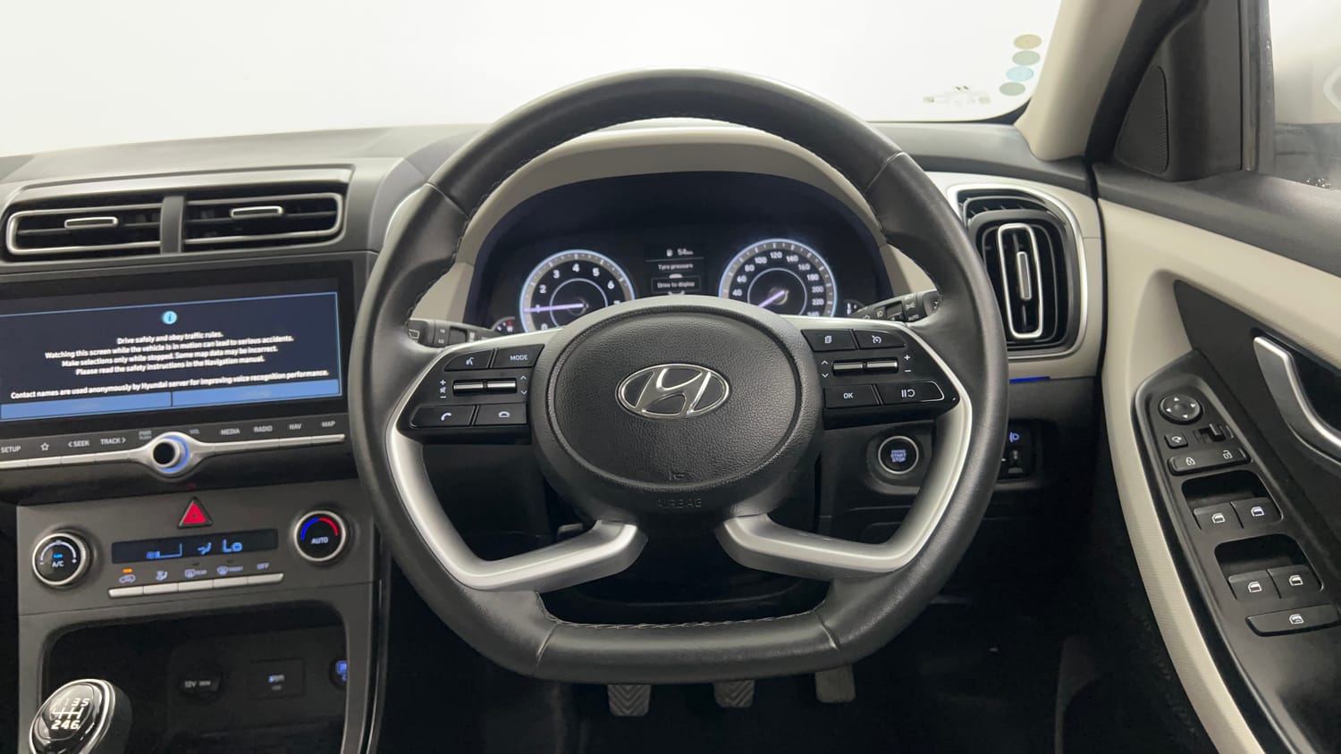 Used 2023 Hyundai Creta SX 1.5 Petrol Petrol Manual interior STEERING VIEW