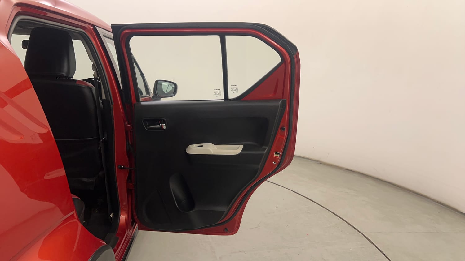 Used 2017 Maruti Suzuki Ignis Alpha MT Petrol Dual Tone Petrol Manual interior RIGHT REAR DOOR OPEN VIEW