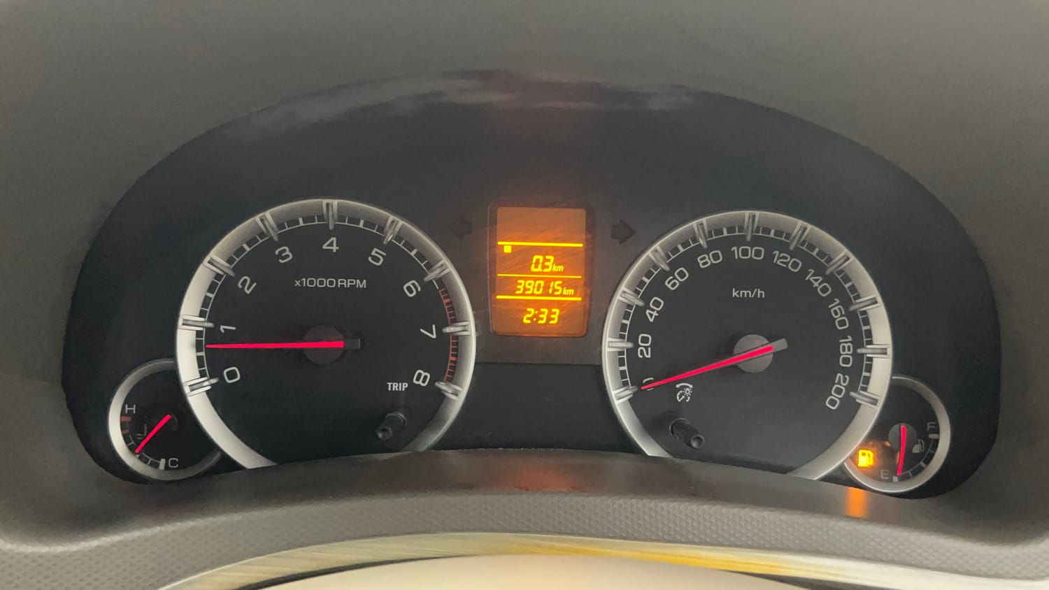 Used 2013 Maruti Suzuki Ertiga Vxi Petrol Manual interior CLUSTERMETER VIEW