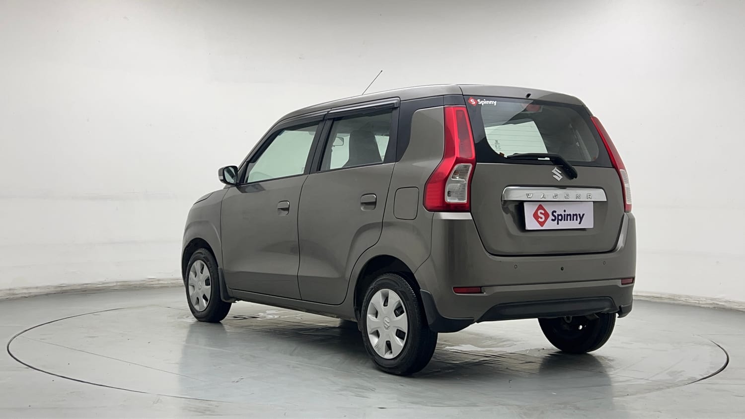 Used 2022 Maruti Suzuki Wagon R ZXi 1.2 AMT Petrol Automatic exterior LEFT REAR CORNER VIEW
