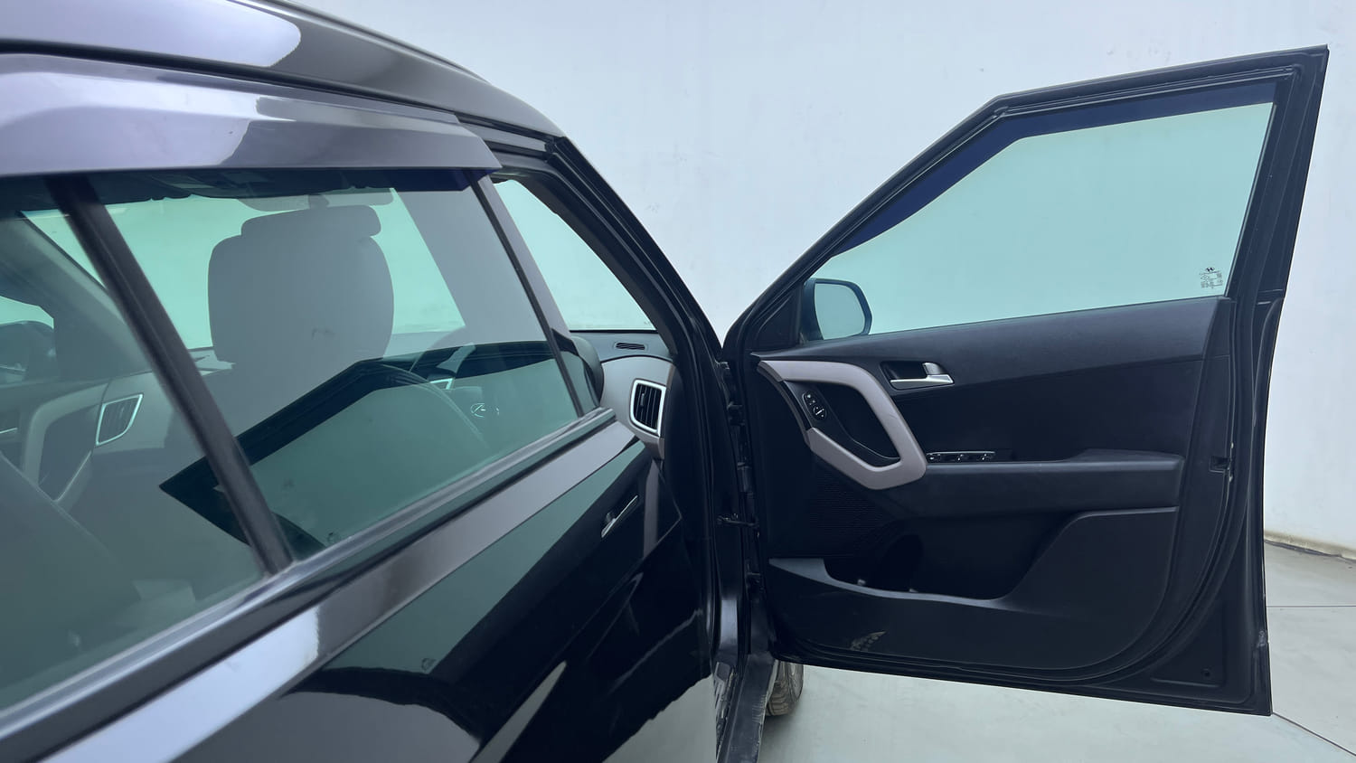 Used 2019 Hyundai Creta SX 1.6 AT CRDi Diesel Automatic interior RIGHT FRONT DOOR OPEN VIEW
