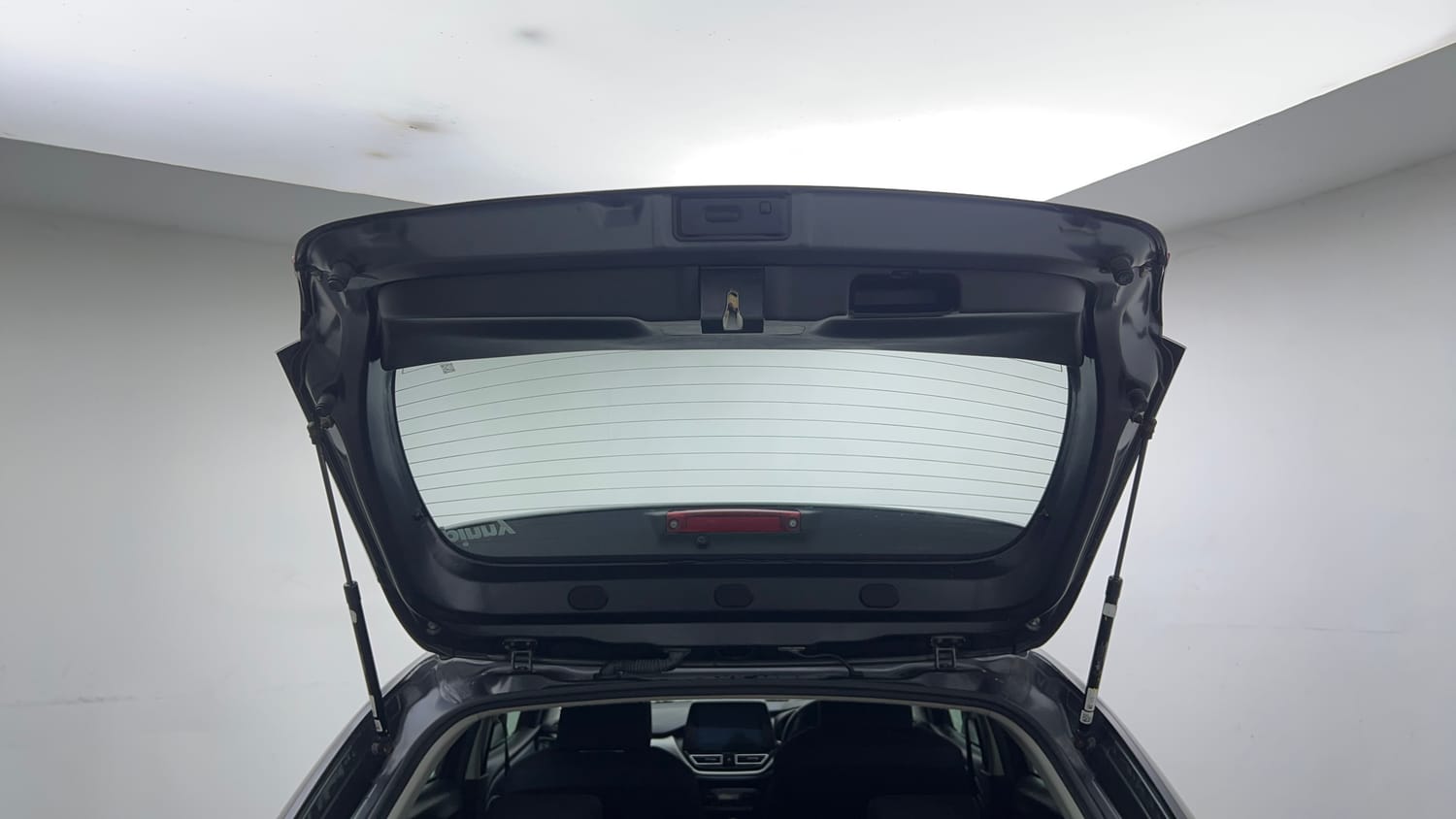 Used 2023 Maruti Suzuki Baleno Alpha MT Petrol Manual interior DICKY DOOR OPEN VIEW