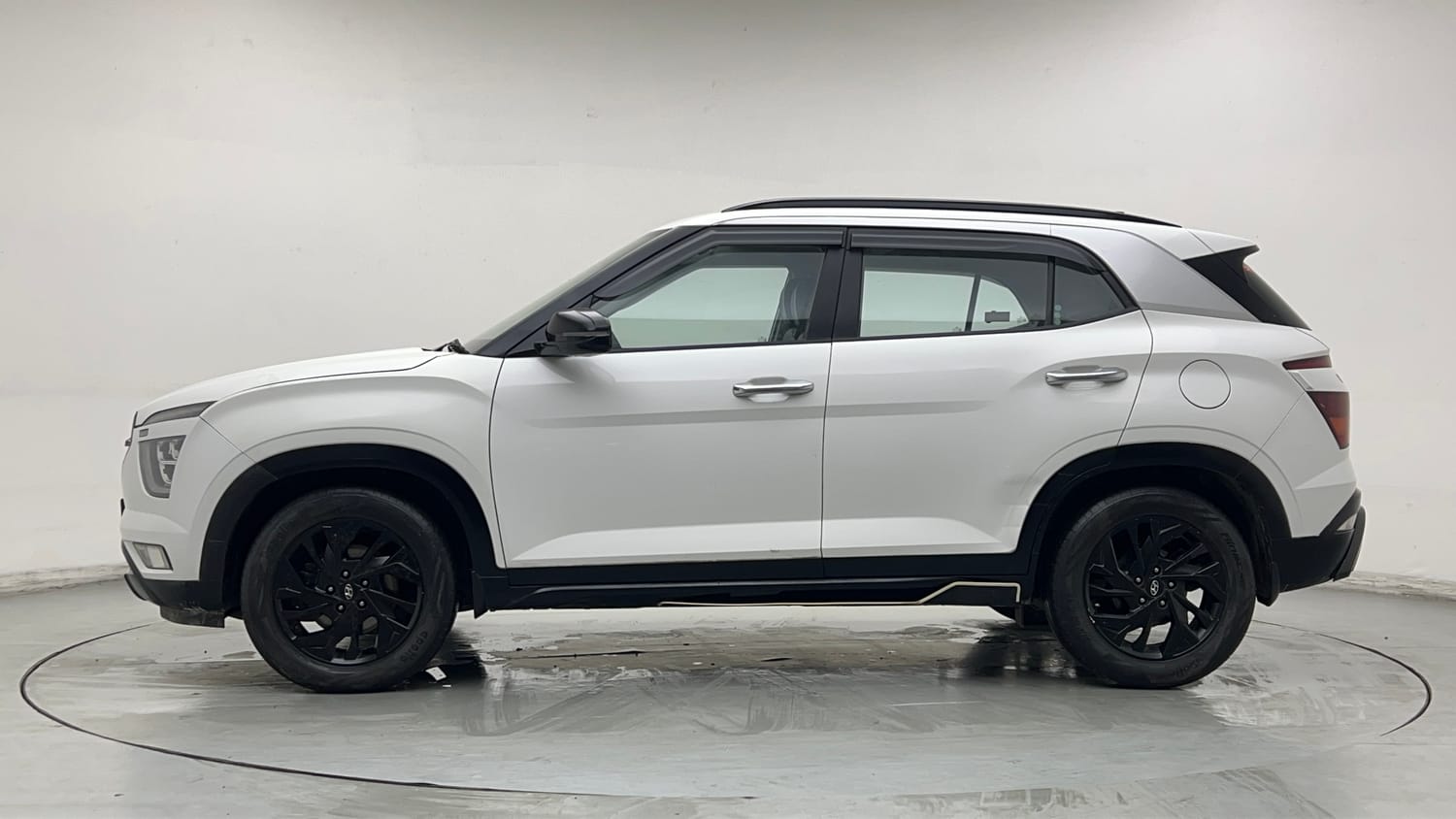 Used 2021 Hyundai Creta SX (O) 1.5 Diesel Automatic Diesel Automatic exterior LEFT SIDE VIEW