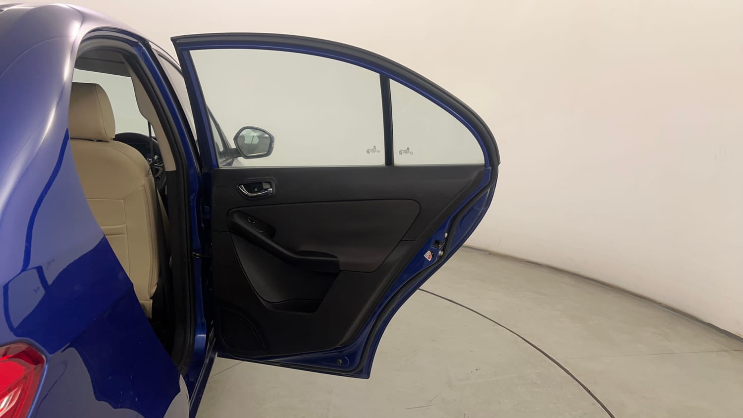 Used 2015 Tata Zest XT Petrol Petrol Manual interior RIGHT REAR DOOR OPEN VIEW