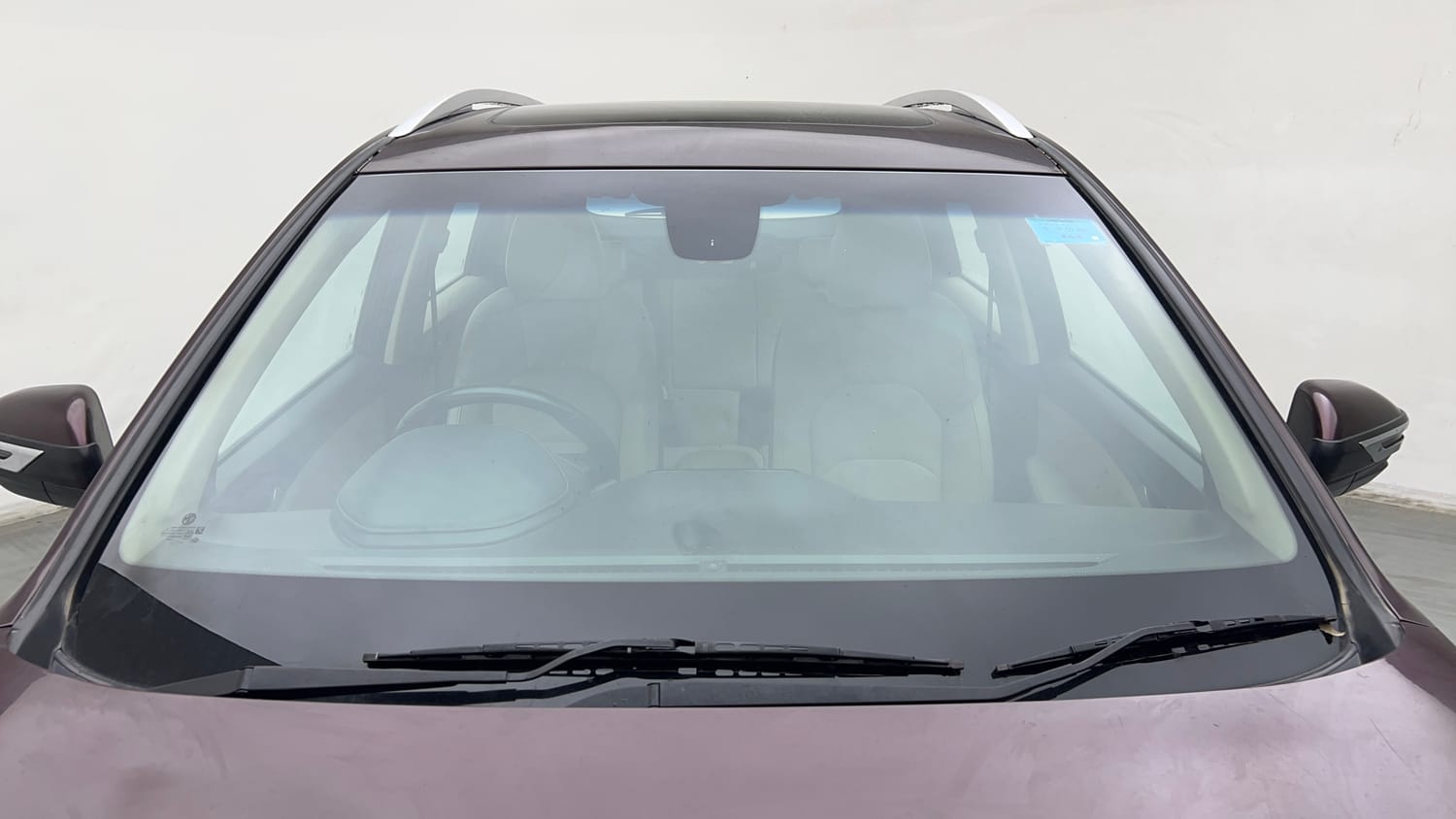 Used 2021 MG Motors Hector Sharp 1.5 Petrol Turbo DCT Petrol Automatic exterior FRONT WINDSHIELD VIEW