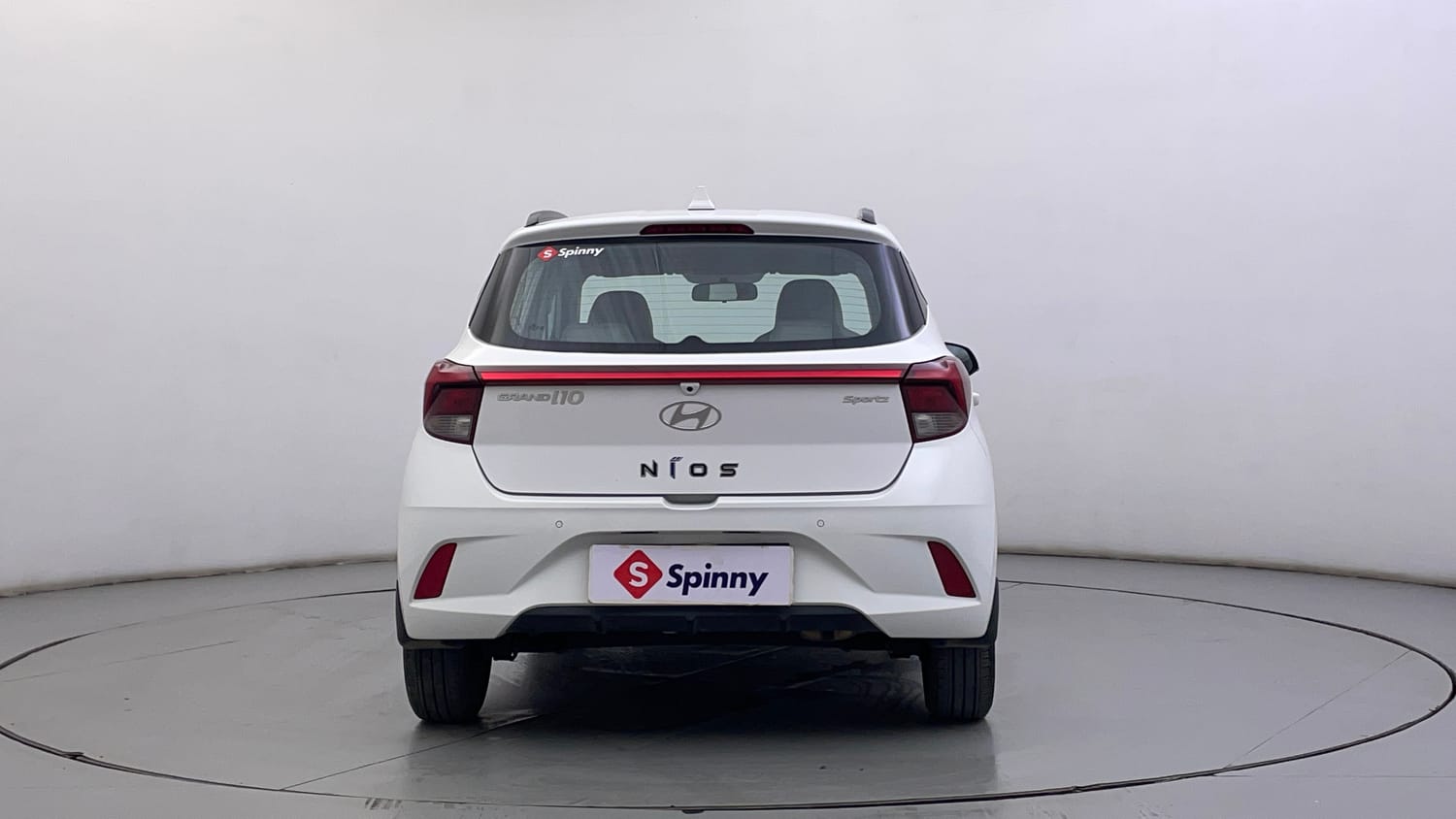 Used 2023 Hyundai Grand i10 Nios Sportz 1.2 Kappa VTVT CNG Cng Manual exterior BACK VIEW