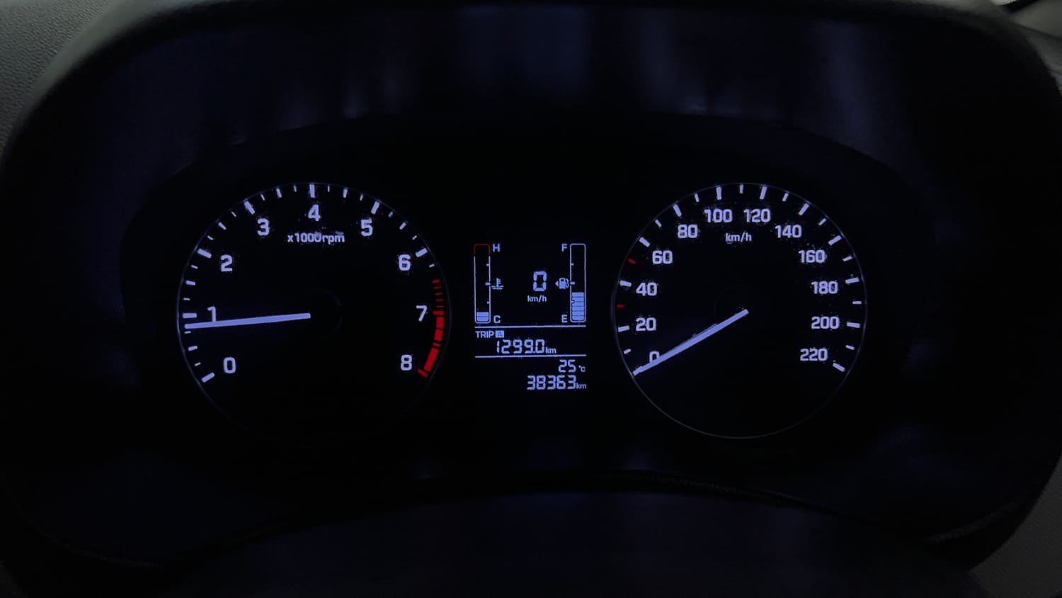 Used 2019 Hyundai Creta E Plus 1.6 Petrol Petrol Manual interior CLUSTERMETER VIEW