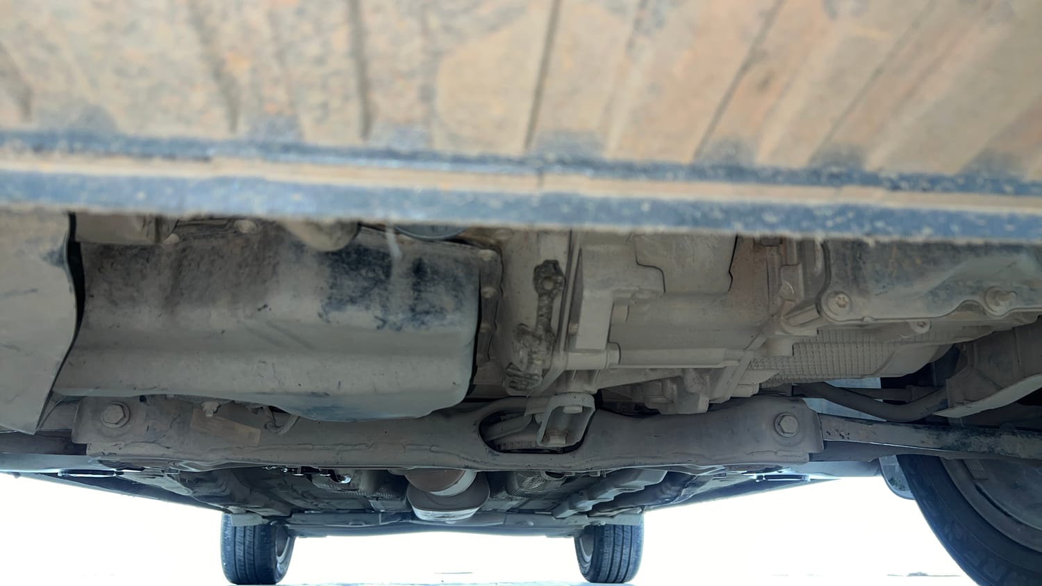 Used 2023 Volkswagen Virtus GT Plus 1.5 TSI EVO DSG Petrol Automatic extra FRONT LEFT UNDERBODY VIEW