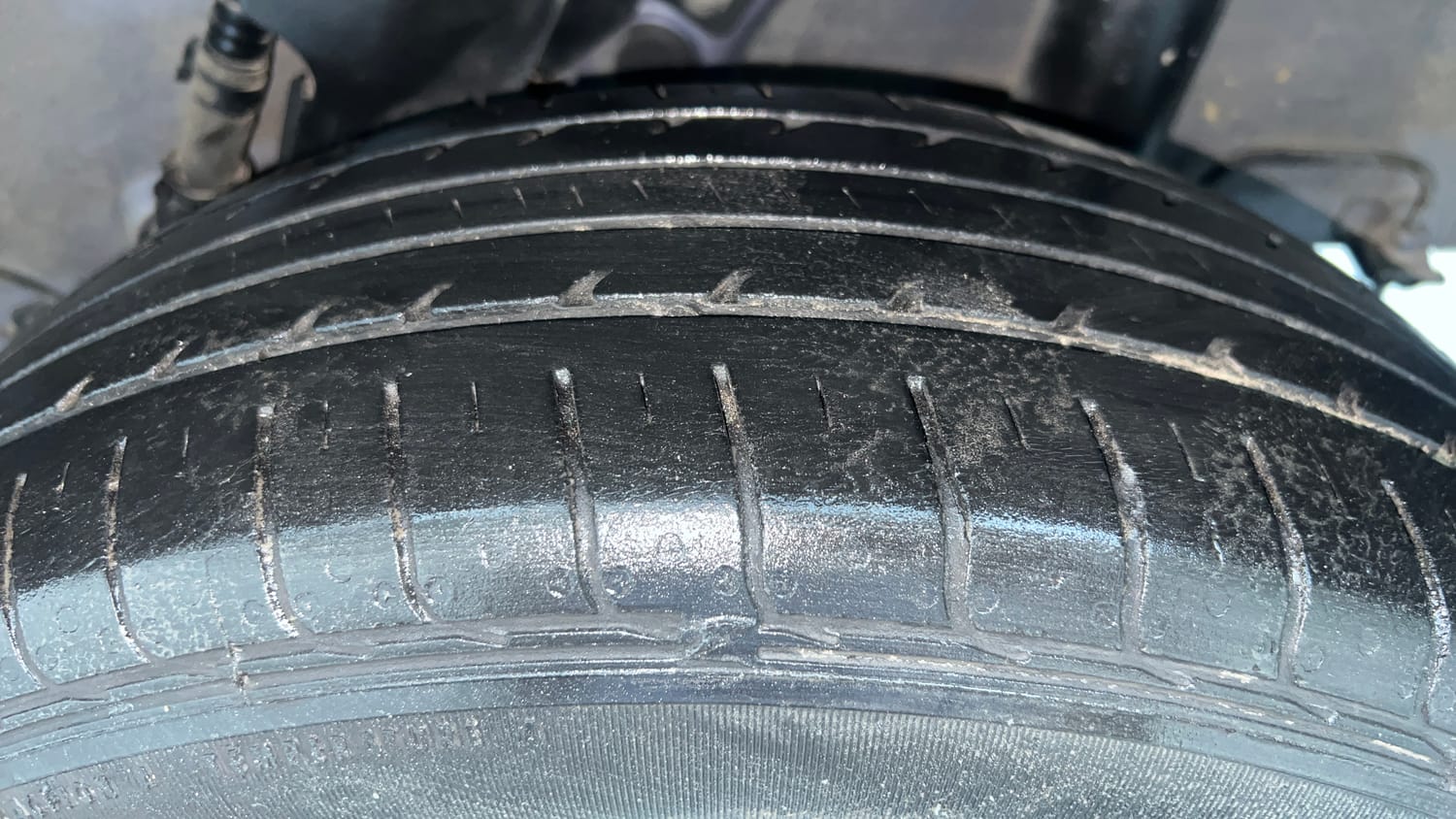 Used 2021 Hyundai Venue S Plus 1.2 Petrol Petrol Manual tyres LEFT REAR TYRE TREAD VIEW
