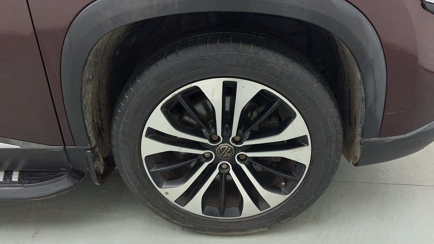 Used 2021 MG Motors Hector Sharp 1.5 Petrol Turbo DCT Petrol Automatic tyres RIGHT FRONT TYRE RIM VIEW