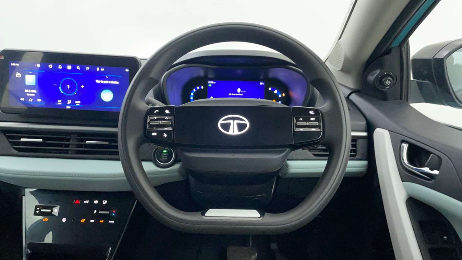 Used 2023 Tata Nexon Creative Plus S 1.2 Revotron Petrol 7DCA DT Petrol Automatic interior STEERING VIEW