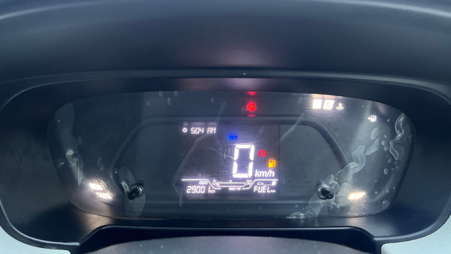 Used 2024 Tata Punch Pure MT Petrol Manual interior CLUSTERMETER VIEW