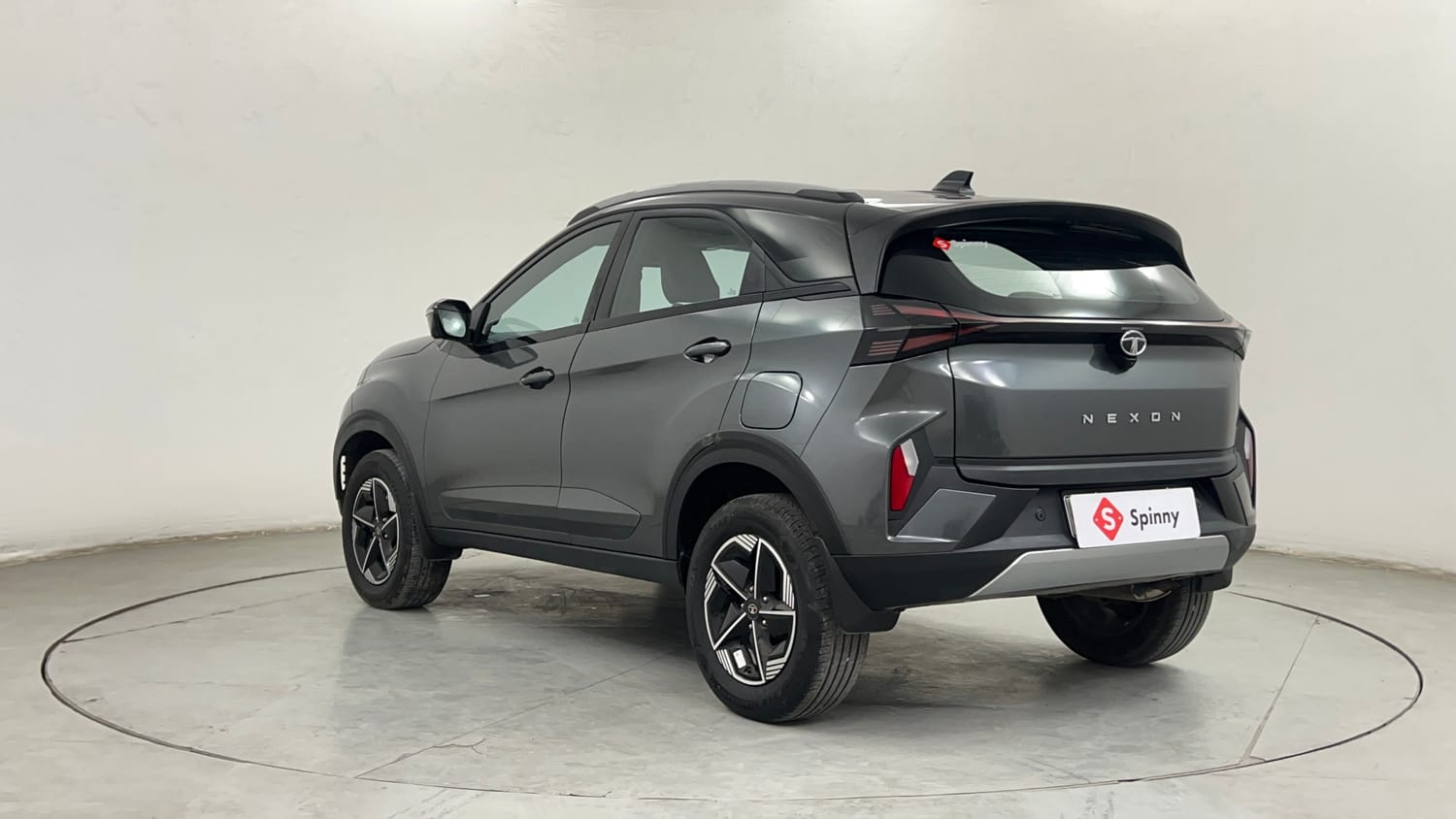 Used 2023 Tata Nexon Fearless Plus S 1.2 Revotron Petrol 6MT DT Petrol Manual exterior LEFT REAR CORNER VIEW