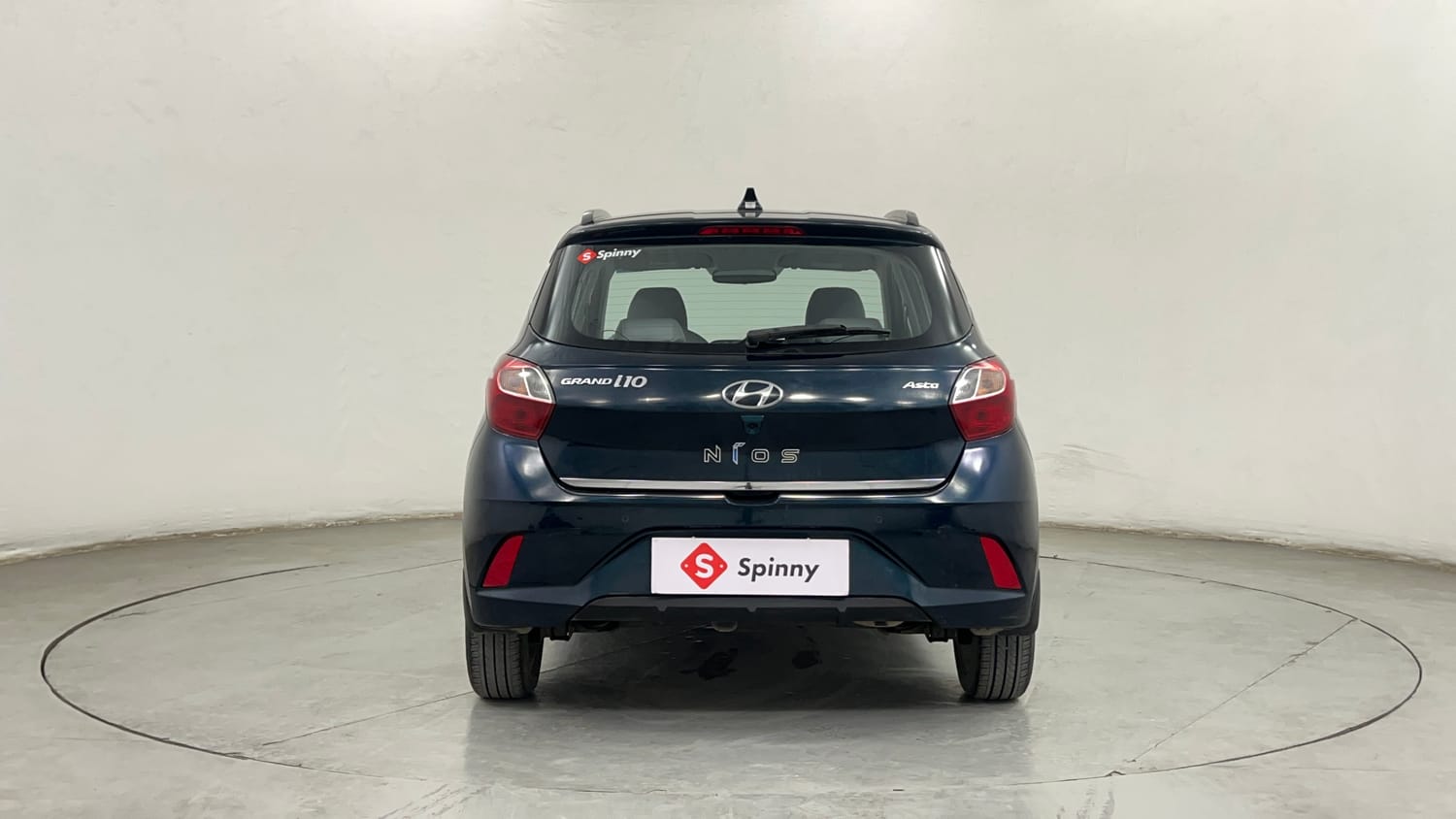 Used 2022 Hyundai Grand i10 Nios Asta AMT 1.2 Kappa VTVT Petrol Automatic exterior BACK VIEW