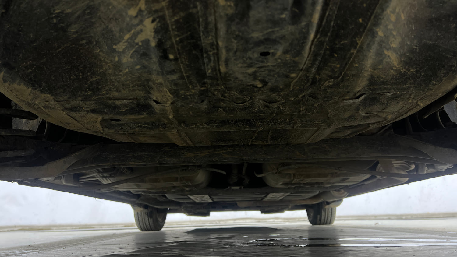 Used 2015 Honda Jazz VX Petrol Petrol Manual extra REAR UNDERBODY VIEW (TAKEN FROM REAR)