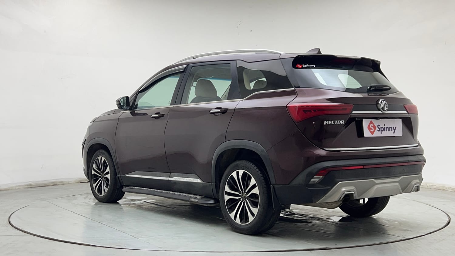 Used 2021 MG Motors Hector Sharp 1.5 Petrol Turbo DCT Petrol Automatic exterior LEFT REAR CORNER VIEW