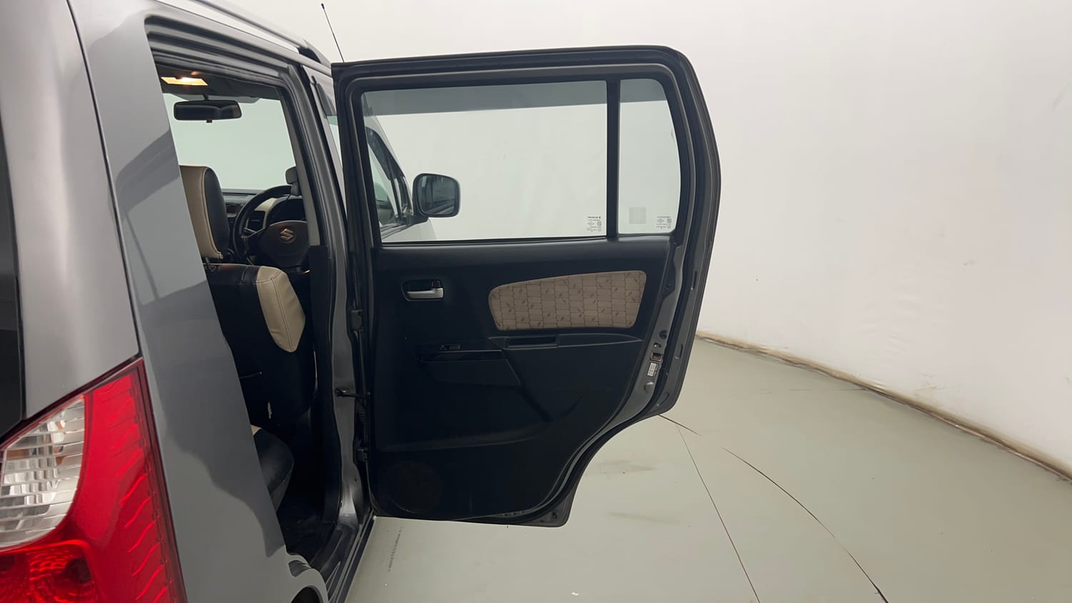 Used 2018 Maruti Suzuki Wagon R VXI Petrol Manual interior RIGHT REAR DOOR OPEN VIEW