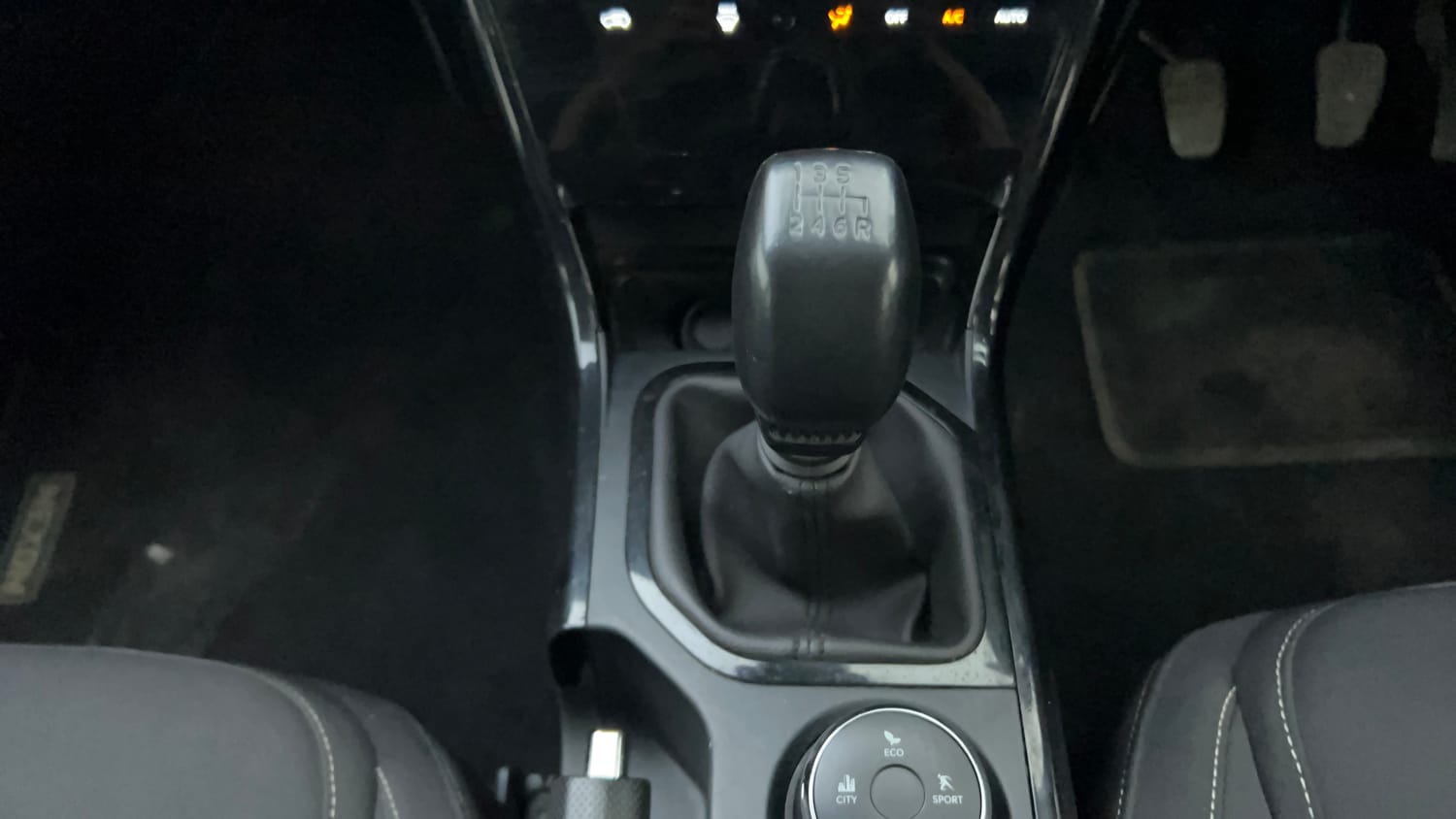 Used 2024 Tata Nexon Creative Plus S 1.2 Revotron Petrol 6MT DT Petrol Manual interior GEAR  KNOB VIEW