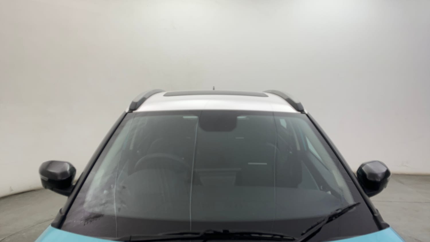 Used 2023 Tata Nexon Creative Plus S 1.2 Revotron Petrol 7DCA DT Petrol Automatic exterior FRONT WINDSHIELD VIEW