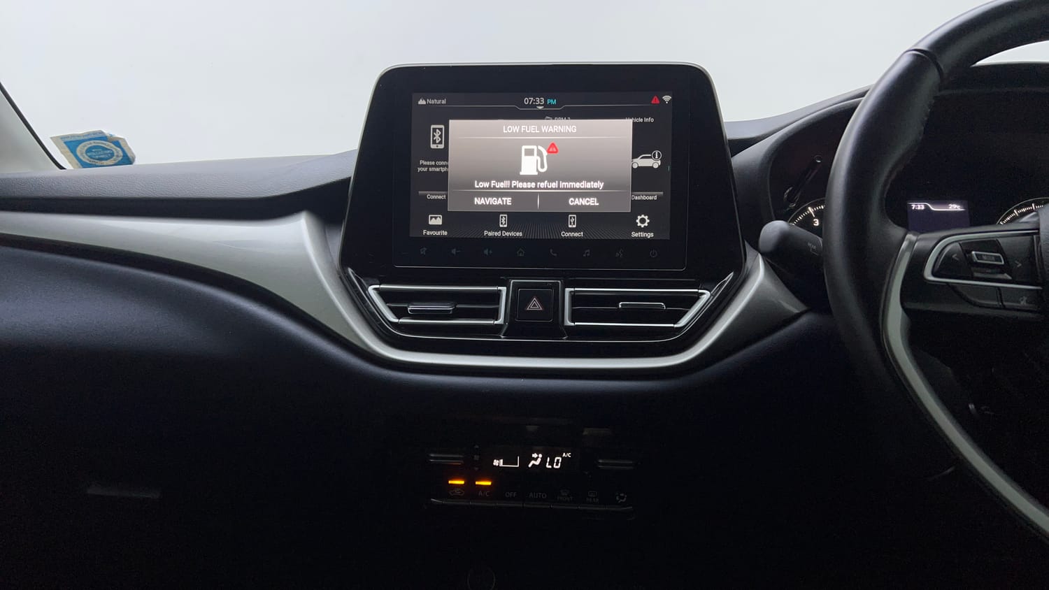 Used 2023 Maruti Suzuki Baleno Alpha MT Petrol Manual interior MUSIC SYSTEM & AC CONTROL VIEW