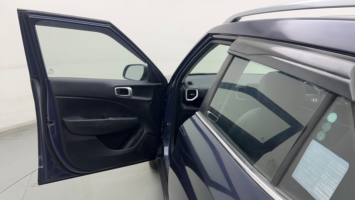 Used 2021 Hyundai Venue S Plus 1.2 Petrol Petrol Manual interior LEFT FRONT DOOR OPEN VIEW