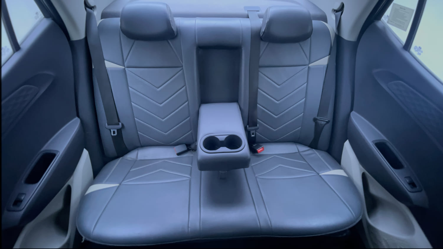 Used 2023 Hyundai Aura SX 1.2 CNG Cng Manual interior REAR SEAT CONDITION VIEW