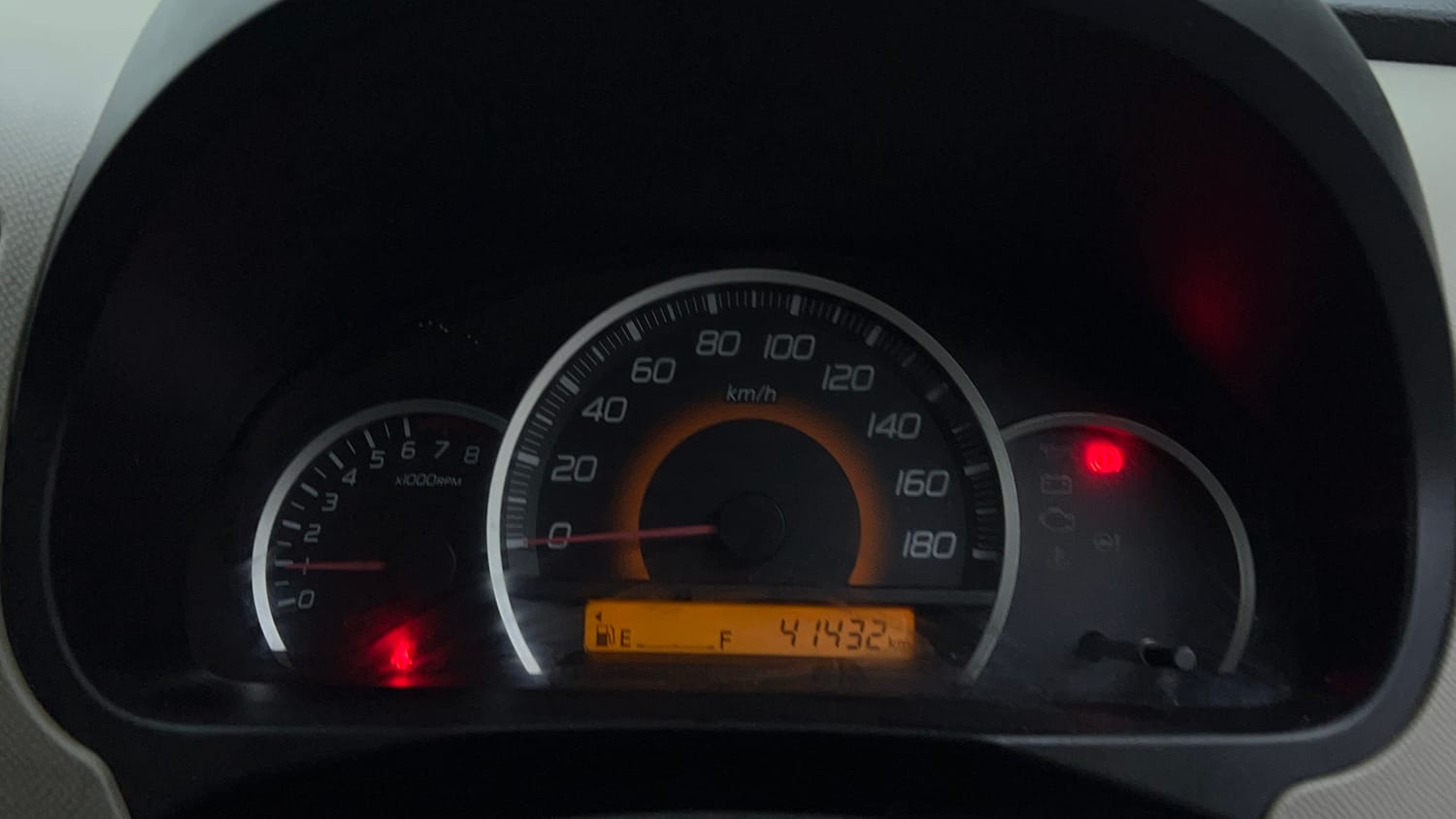 Used 2013 Maruti Suzuki Wagon R VXI Petrol Manual interior CLUSTERMETER VIEW