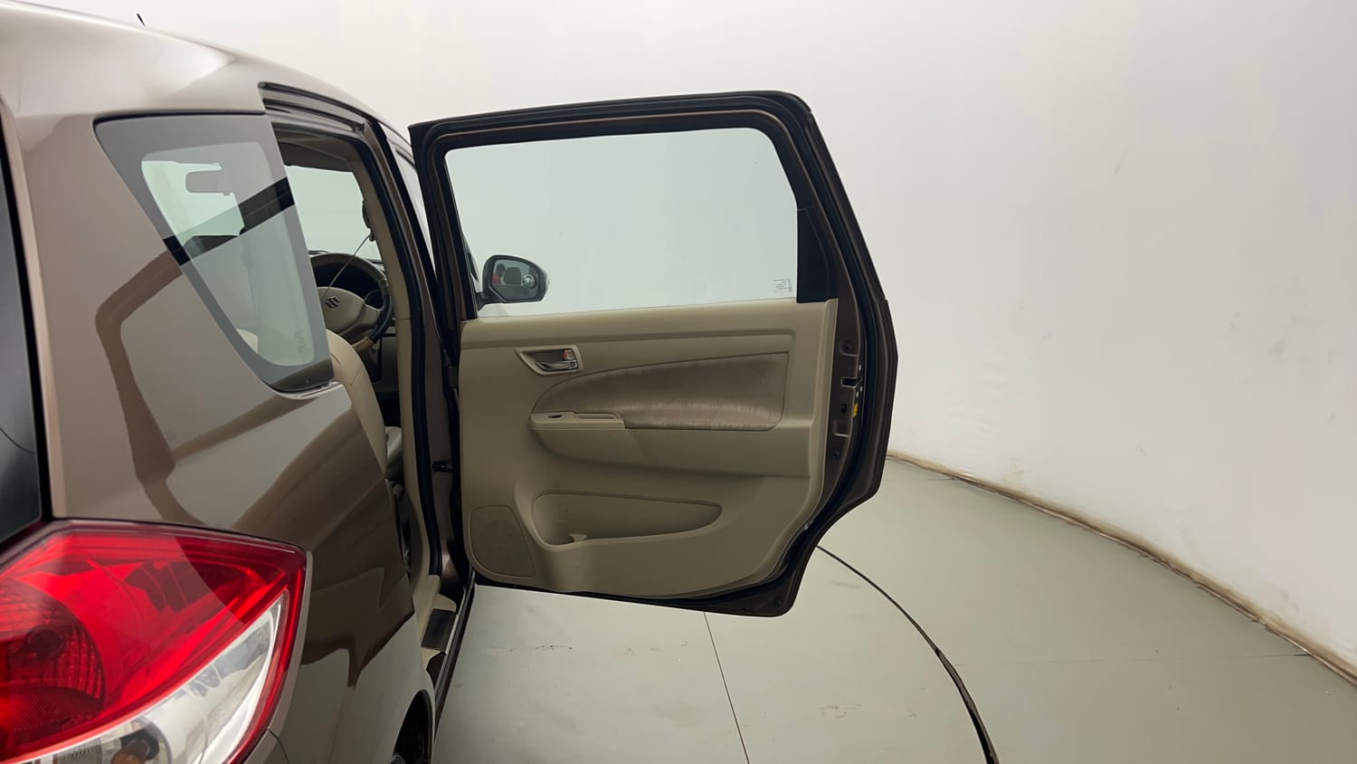 Used 2013 Maruti Suzuki Ertiga Vxi Petrol Manual interior RIGHT REAR DOOR OPEN VIEW