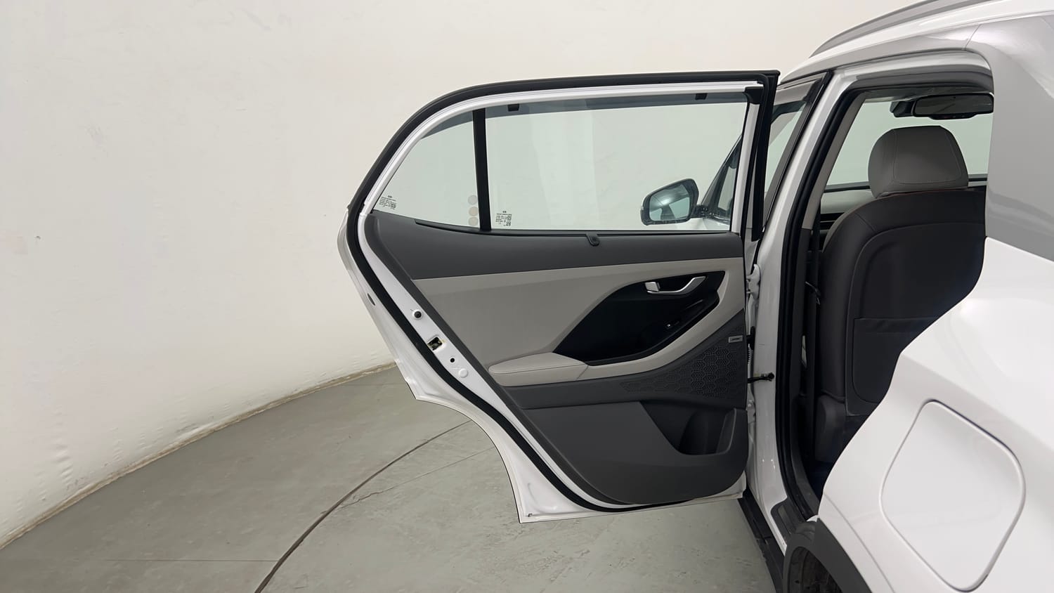 Used 2024 Hyundai Creta 1.5 MPi Petrol IVT SX(O) Petrol Automatic interior LEFT REAR DOOR OPEN VIEW