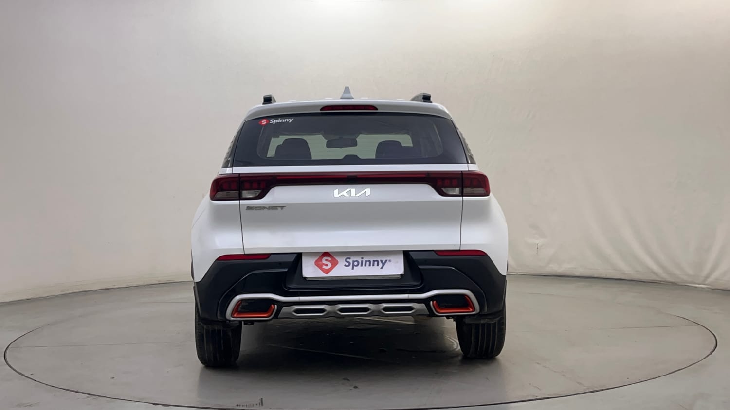 Used 2022 Kia Sonet HTX 1.5 Diesel Manual exterior BACK VIEW
