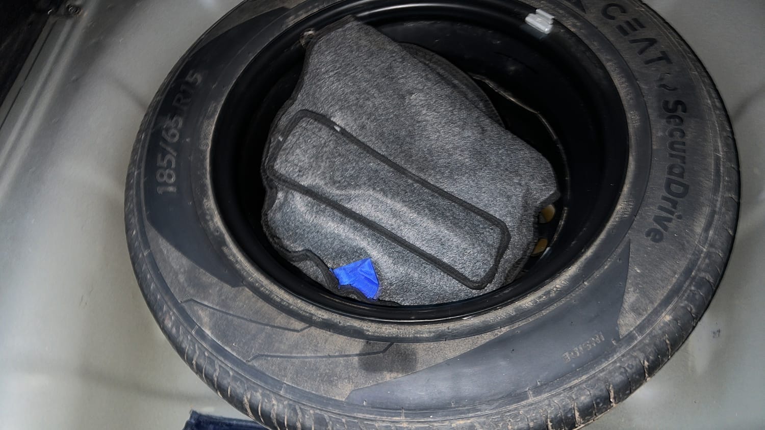 Used 2019 Hyundai Verna SX (O)1.6 VTVT Petrol Manual tyres SPARE TYRE VIEW