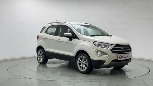Used 2018 Ford EcoSport Titanium + 1.5L Ti-VCT AT Petrol Automatic exterior RIGHT FRONT CORNER VIEW