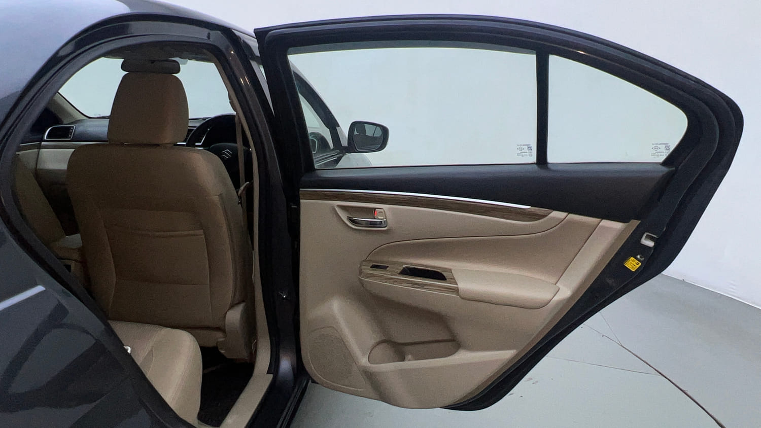 Used 2022 Maruti Suzuki Ciaz Zeta 1.5 Petrol Manual interior RIGHT REAR DOOR OPEN VIEW