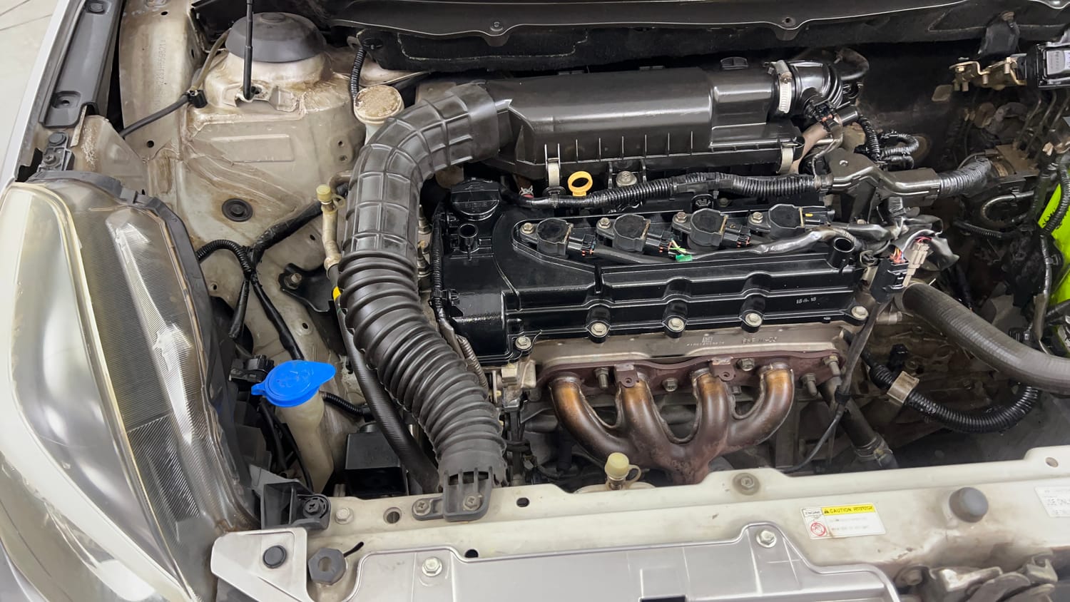 Used 2018 Maruti Suzuki Baleno Alpha 1.2 Petrol Manual engine ENGINE RIGHT SIDE VIEW