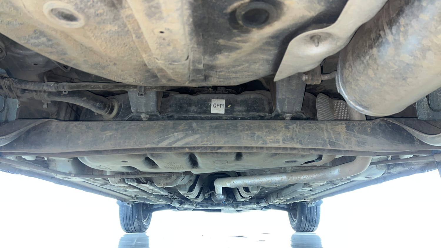Used 2021 Hyundai Venue S Plus 1.2 Petrol Petrol Manual extra REAR UNDERBODY VIEW (TAKEN FROM REAR)