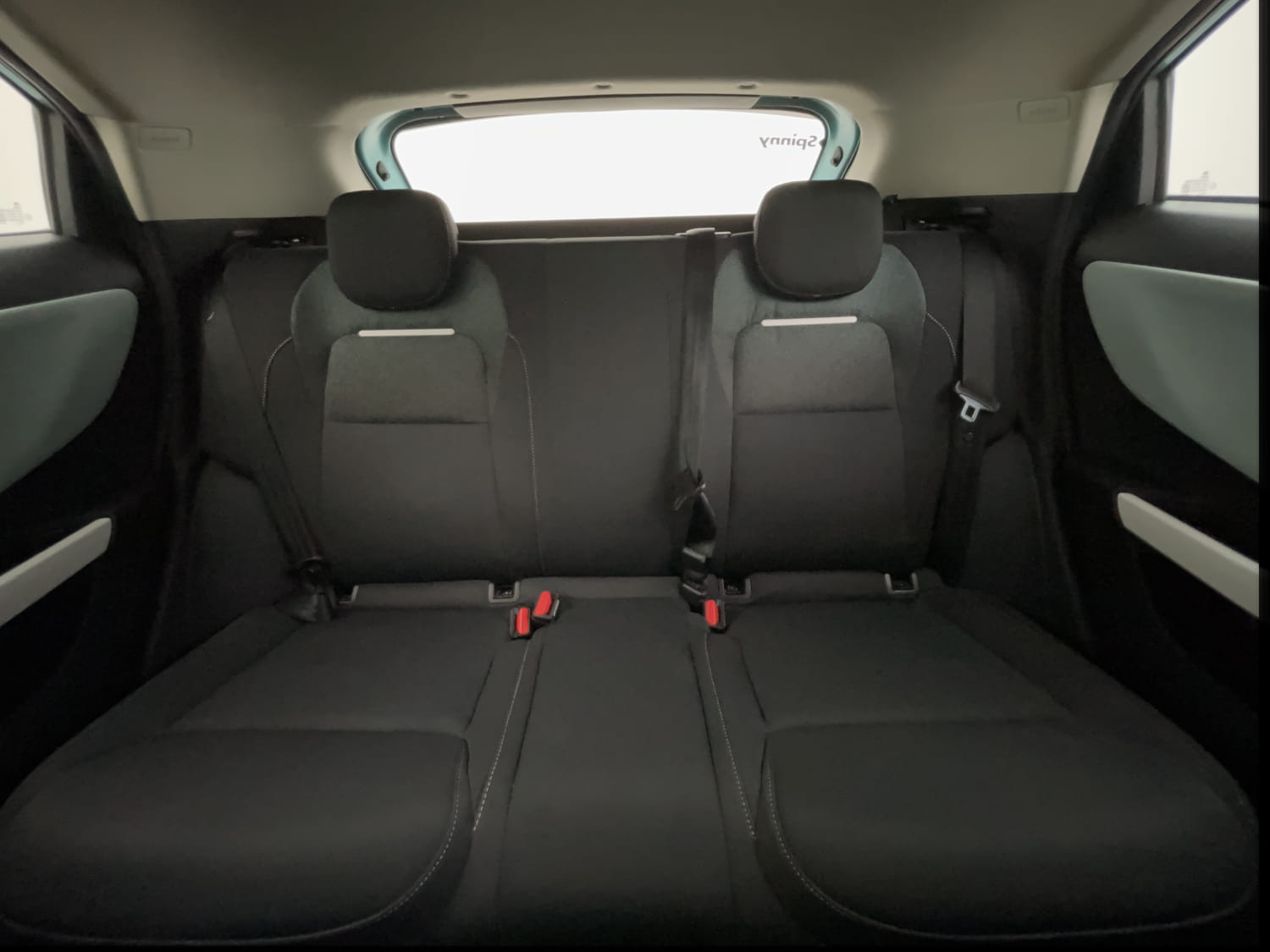Used 2023 Tata Nexon Creative Plus S 1.2 Revotron Petrol 7DCA DT Petrol Automatic interior REAR SEAT CONDITION VIEW