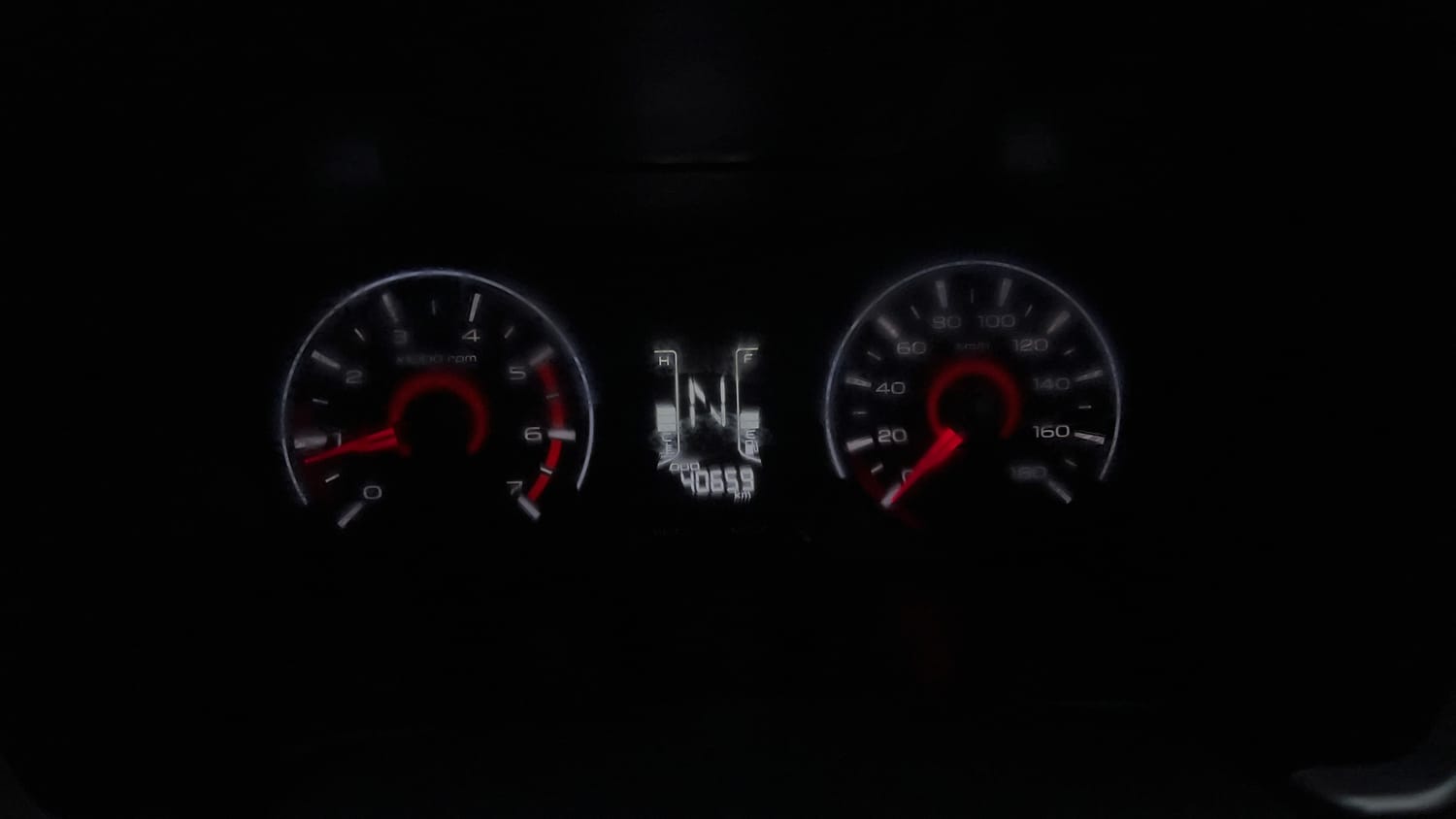 Used 2016 Mahindra KUV100 K6+ 6 STR Petrol Manual interior CLUSTERMETER VIEW