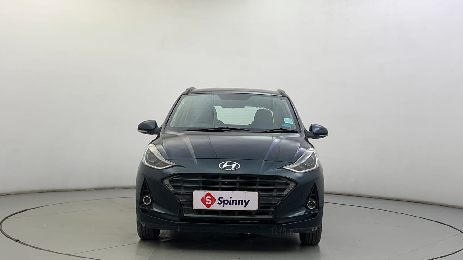 Used 2021 Hyundai Grand i10 Nios Sportz AMT 1.2 Kappa VTVT Petrol Automatic exterior FRONT VIEW