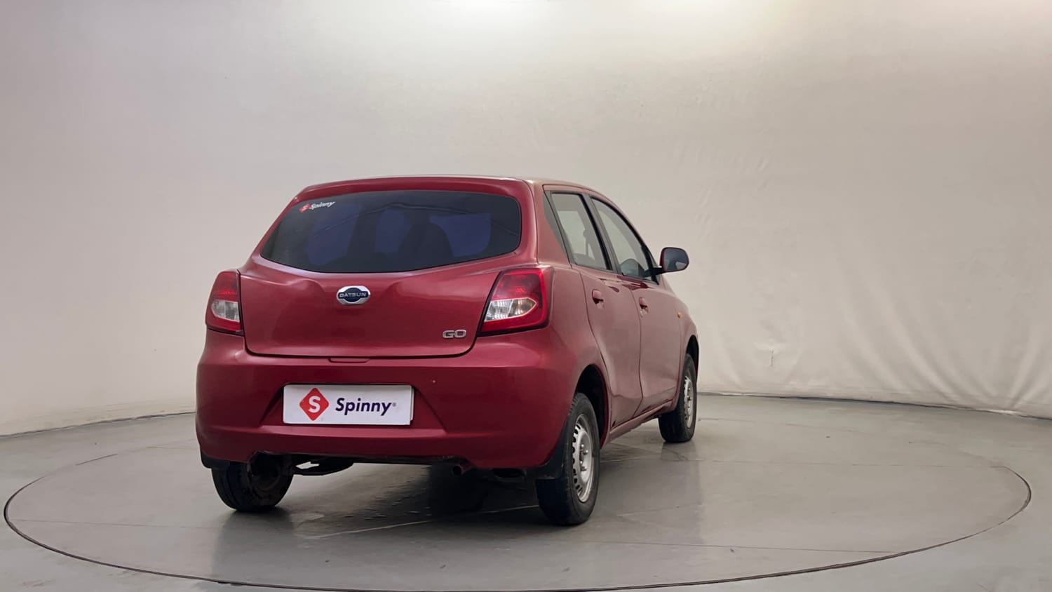 Used 2016 Datsun GO A Petrol Manual exterior RIGHT REAR CORNER VIEW