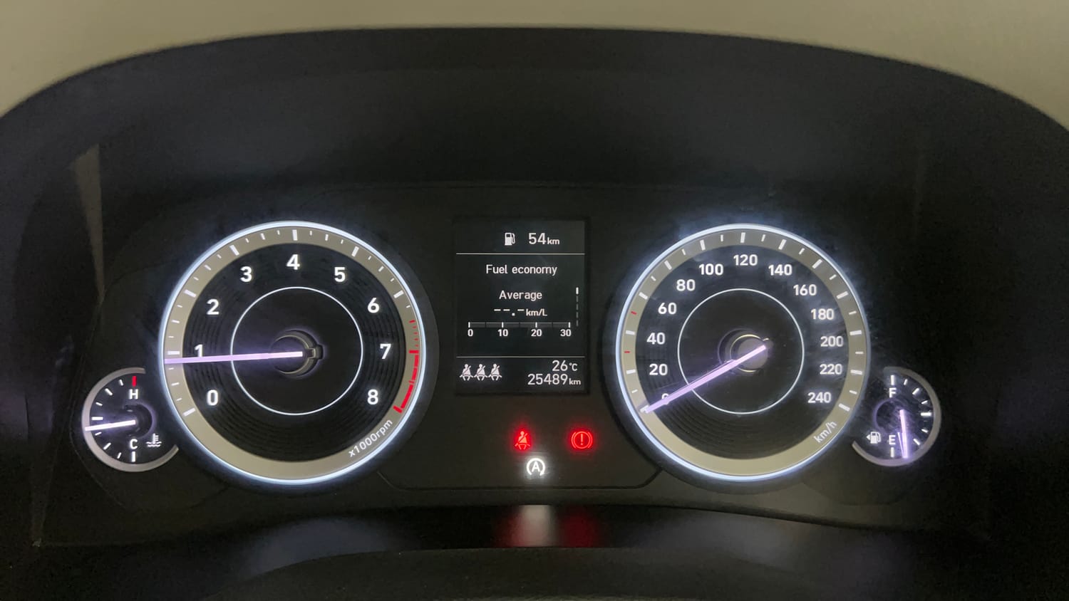Used 2023 Hyundai Creta SX 1.5 Petrol Petrol Manual interior CLUSTERMETER VIEW
