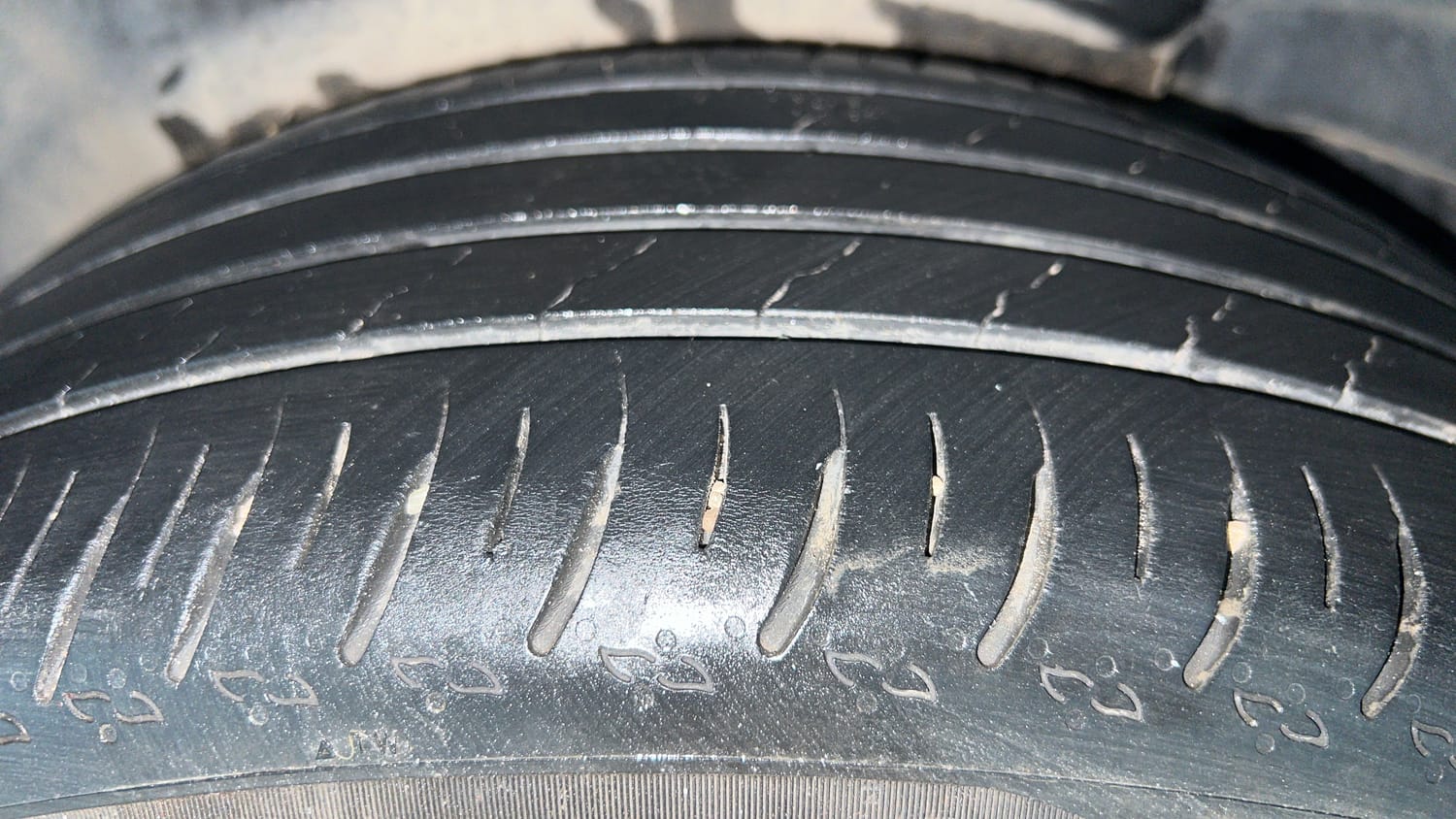 Used 2024 Honda Elevate ZX CVT Petrol Automatic tyres LEFT REAR TYRE TREAD VIEW