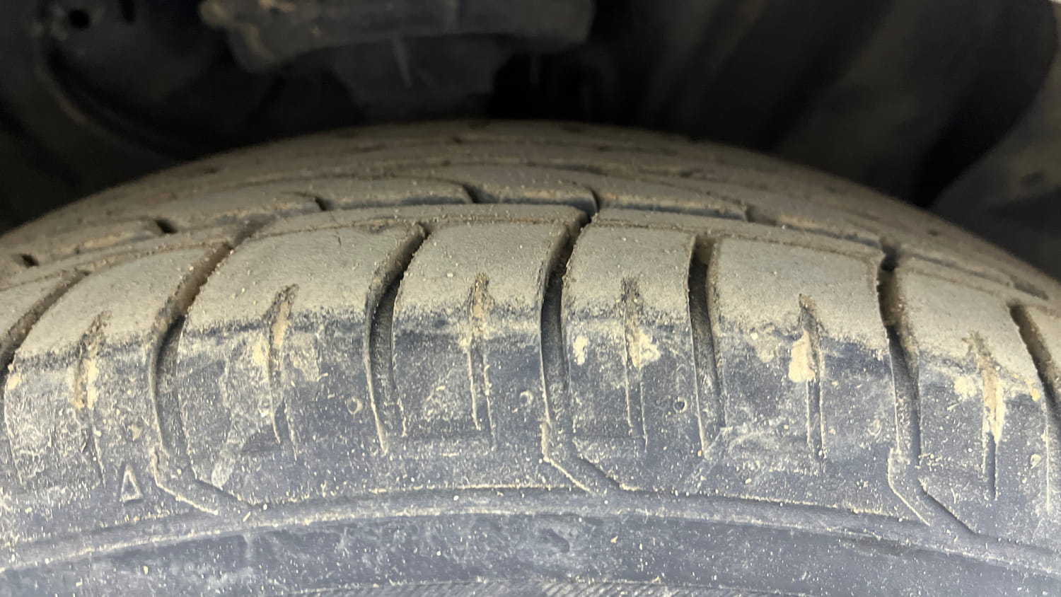 Used 2019 Hyundai Creta SX 1.6 AT CRDi Diesel Automatic tyres RIGHT FRONT TYRE TREAD VIEW