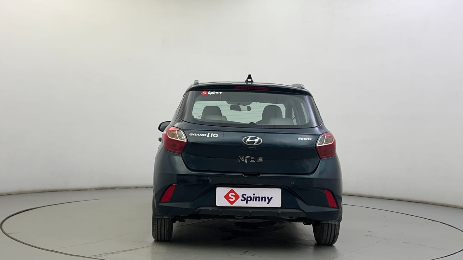 Used 2021 Hyundai Grand i10 Nios Sportz AMT 1.2 Kappa VTVT Petrol Automatic exterior BACK VIEW