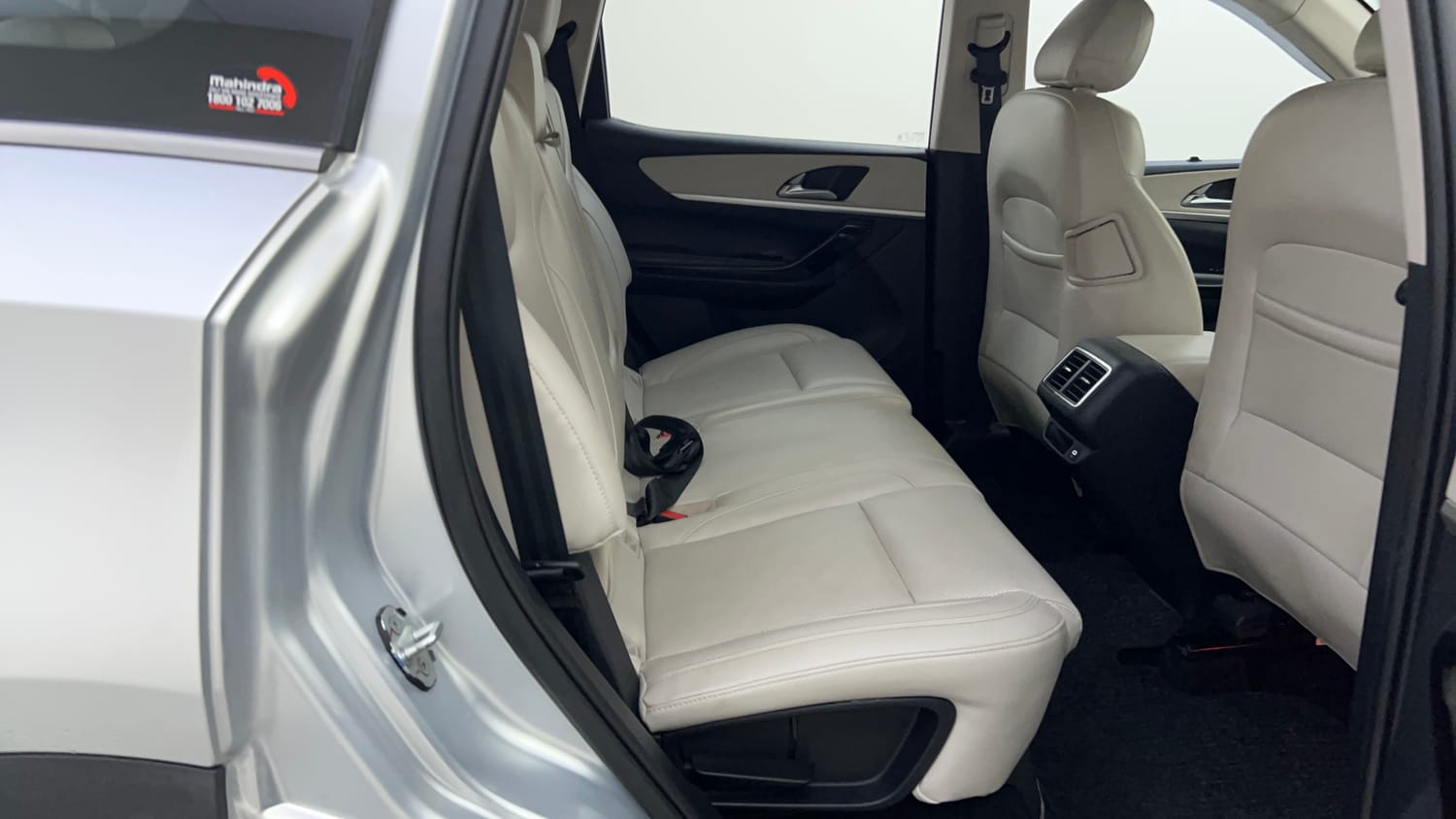 Used 2021 Mahindra XUV700 AX 7 Petrol AT 7 STR Petrol Automatic interior RIGHT SIDE REAR DOOR CABIN VIEW